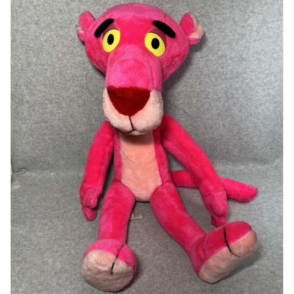 Vtg Pink Panther Stuffed Plush Animal 27" Posable Legs Arms Ace Novelty‎ Co 1994